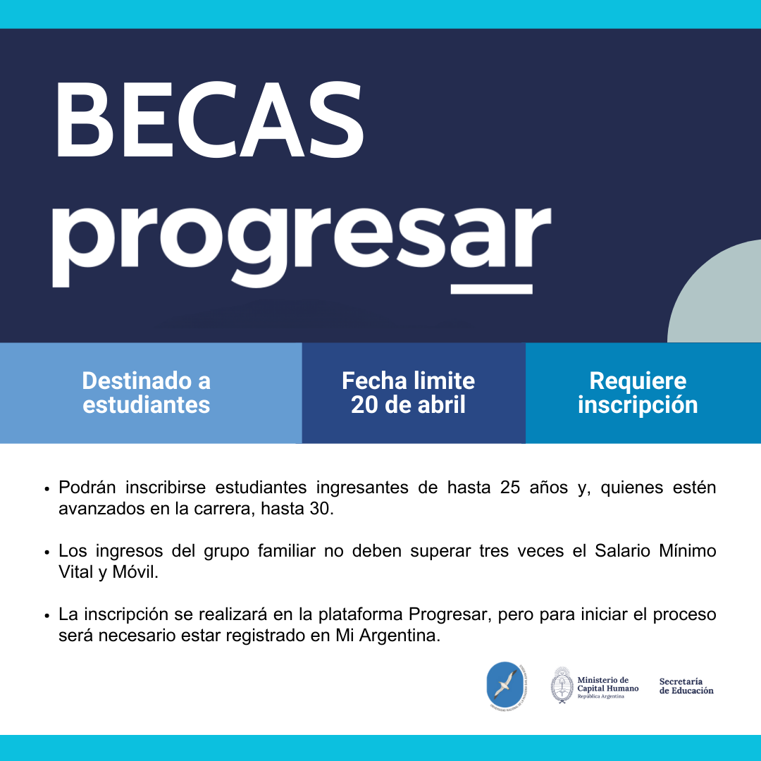 Becas Progresar: Convocatoria 2025