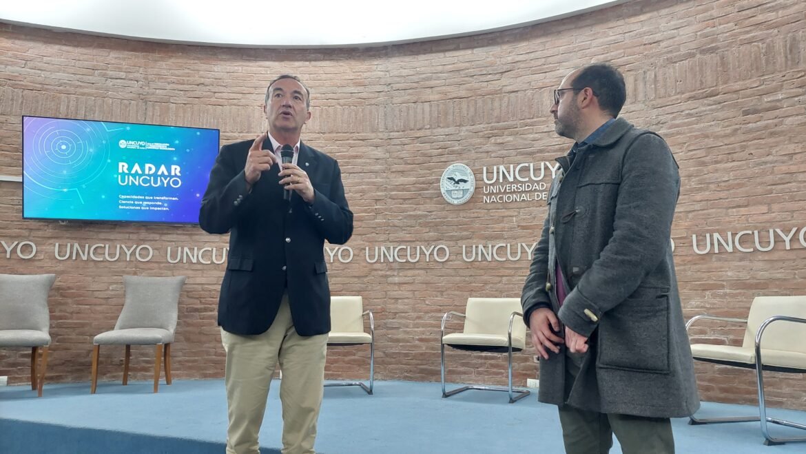 Presentaron Radar, el mapa científico y tecnológico que visibiliza el potencial de la UNCUYO