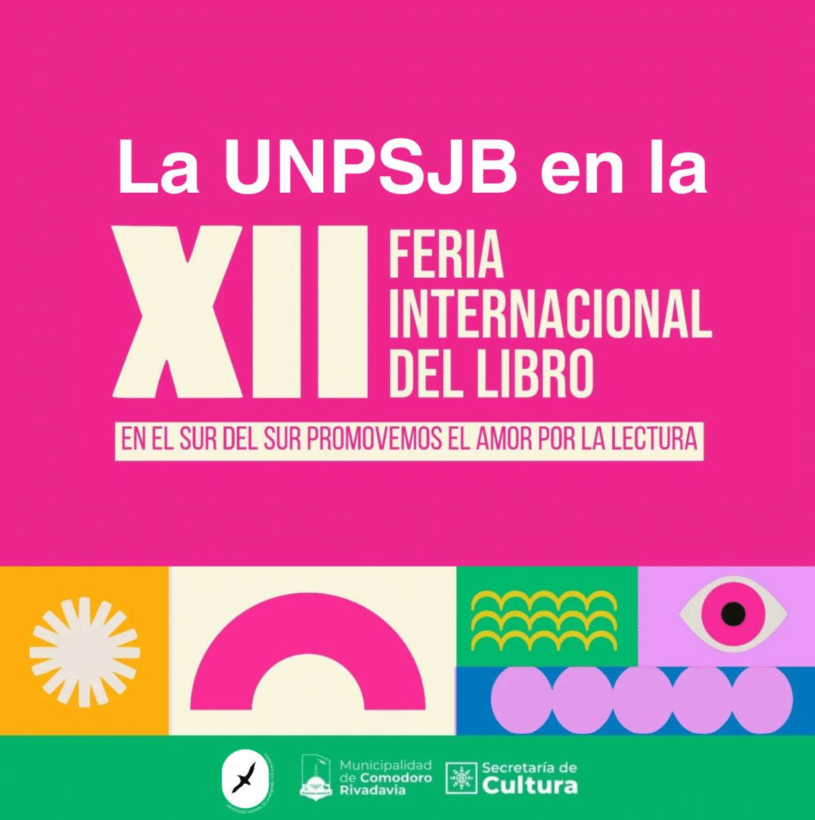 La UNPSJB en la Feria del Libro en Comodoro Rivadavia