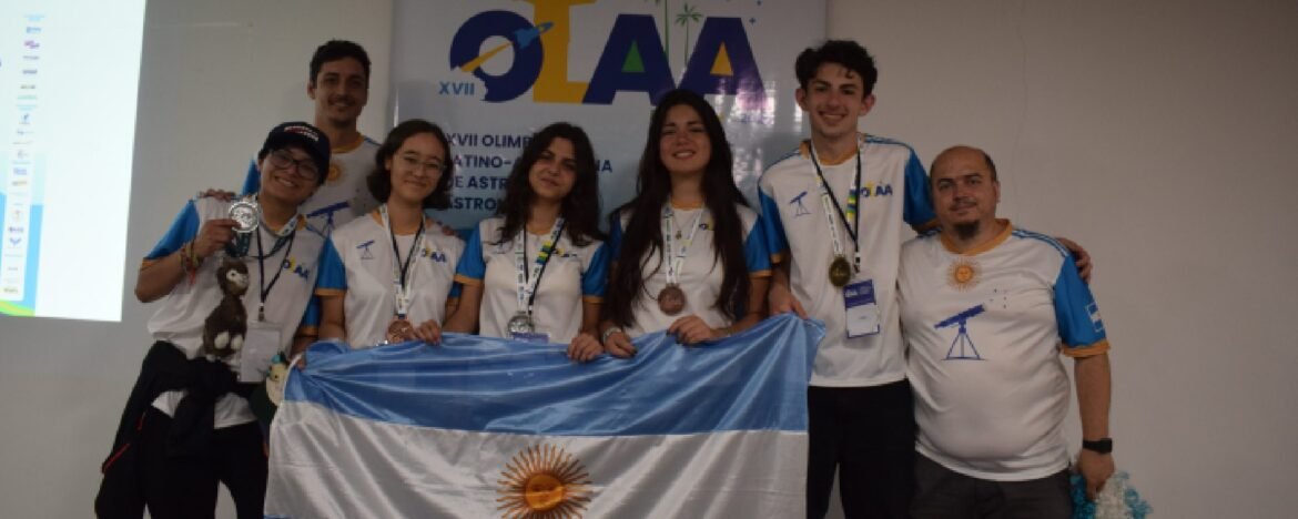 La Olimpíada Latinoamericana de Astronomía y Astronáutica se llenó de medallas argentinas