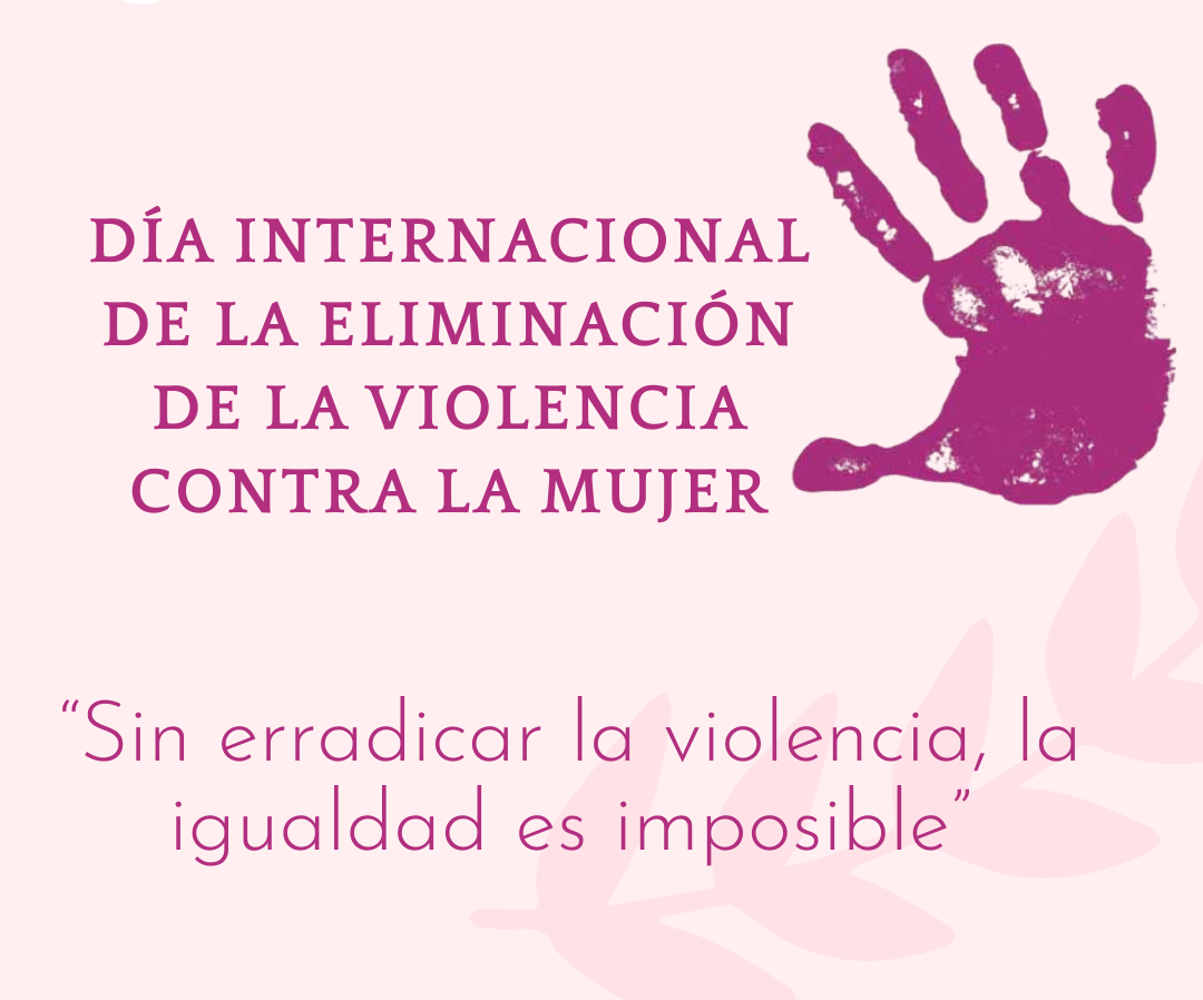 25N – Día Internacional de la Eliminación de la Violencia contra las Mujeres