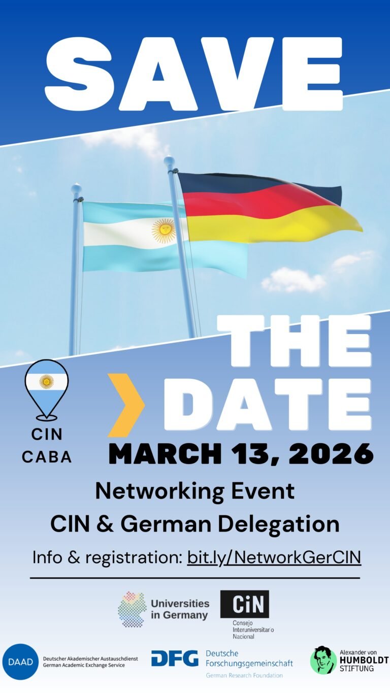 Carreras de investigación en Alemania: Taller presencial Buenos Aires 2026